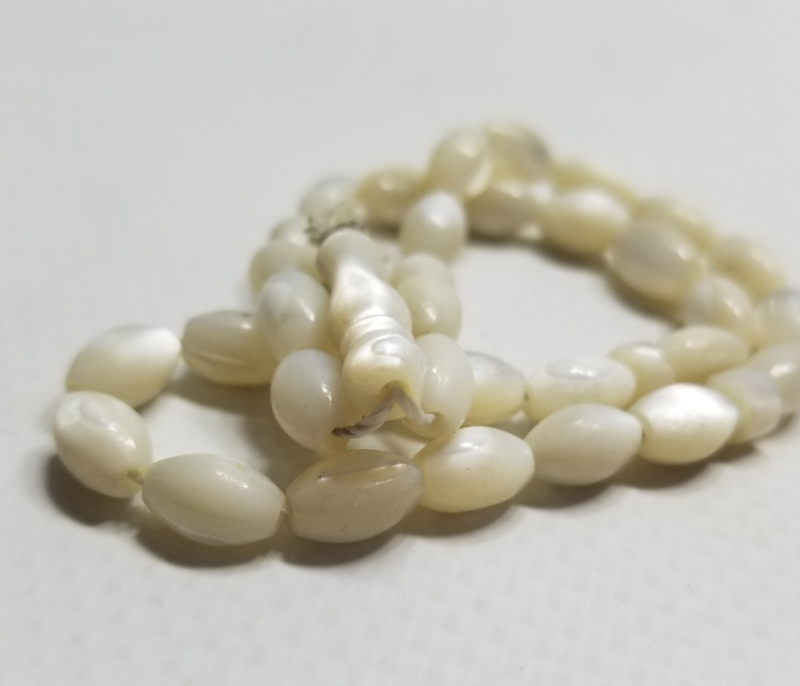 EL YAPIMI ANTİKA SEDEF TESPİH