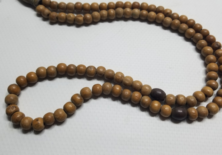 TESPİH AĞACINDAN YAPILMIŞ OSMANLI DÖNEMİ NAMAZ - ZİKİR TESPİHİ