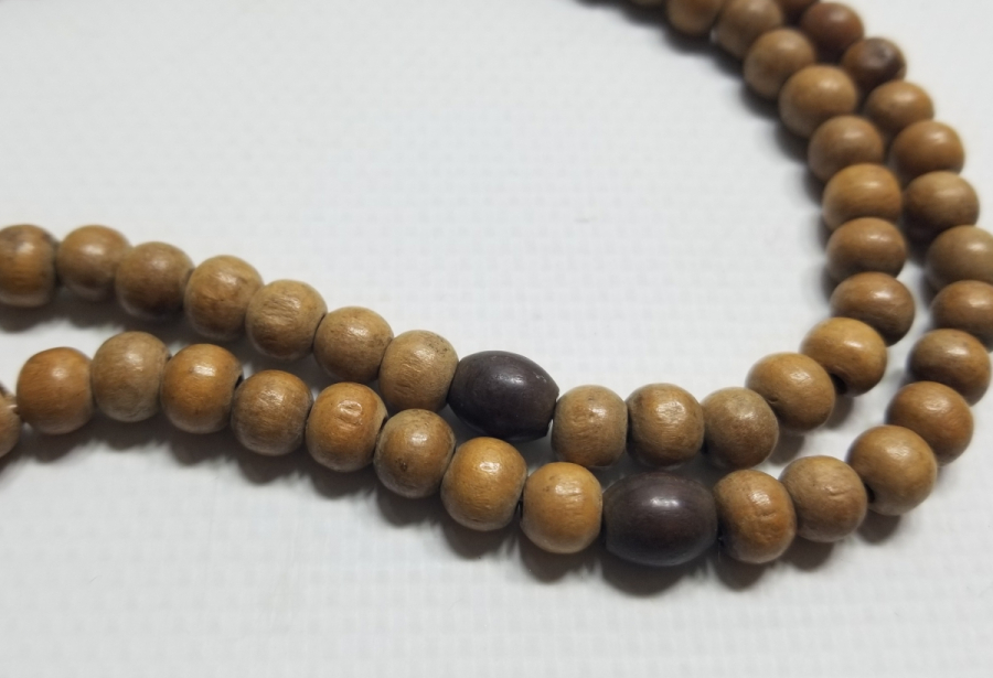 TESPİH AĞACINDAN YAPILMIŞ OSMANLI DÖNEMİ NAMAZ - ZİKİR TESPİHİ