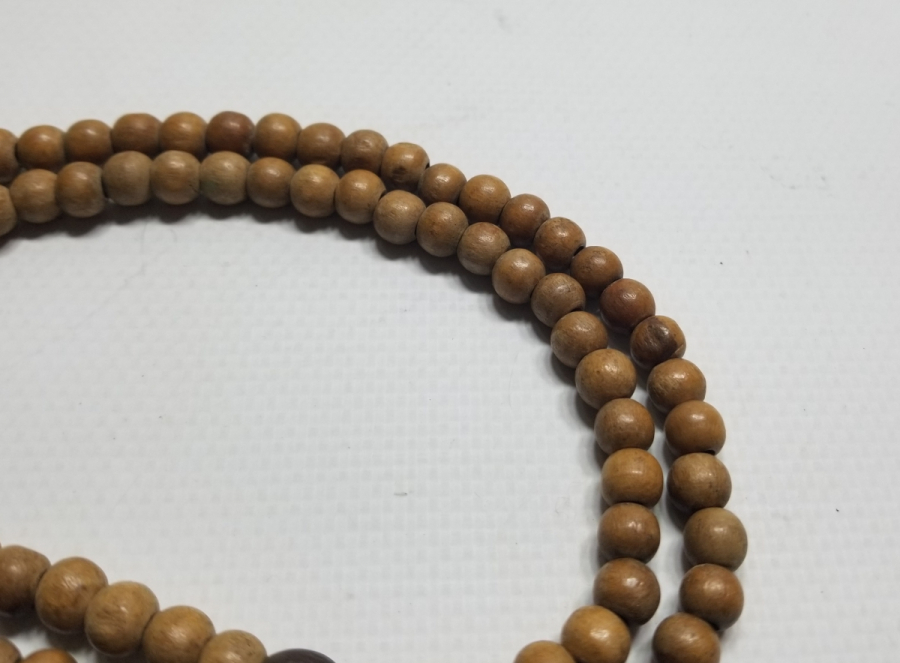 TESPİH AĞACINDAN YAPILMIŞ OSMANLI DÖNEMİ NAMAZ - ZİKİR TESPİHİ