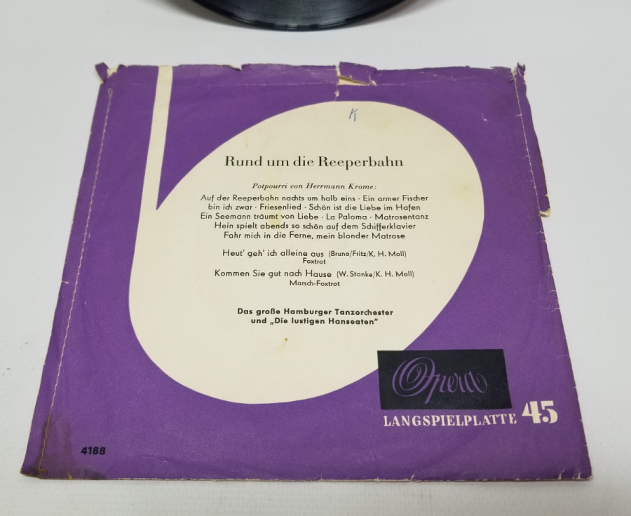 ORİJİNAL KABINDA 45LİK PLAK