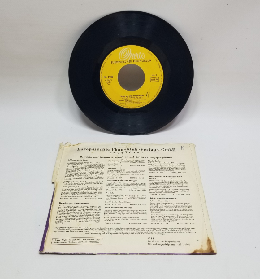 ORİJİNAL KABINDA 45LİK PLAK