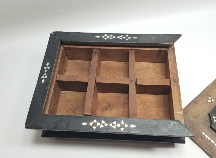 SEDEF ÇAKMA İŞÇİLİKLİ OSMANLI DÖNEMİ NADİR HAKKAK MÜHÜR KUTUSU