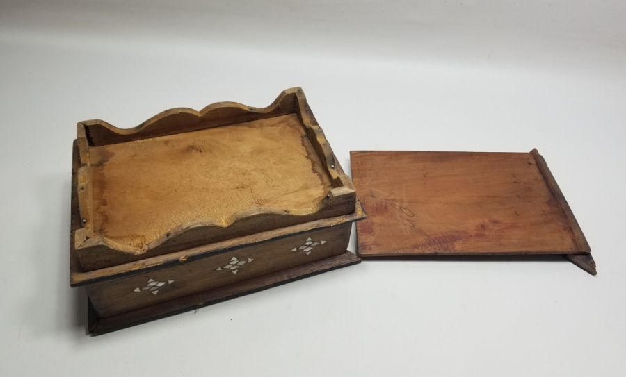 SEDEF ÇAKMA İŞÇİLİKLİ OSMANLI DÖNEMİ NADİR HAKKAK MÜHÜR KUTUSU