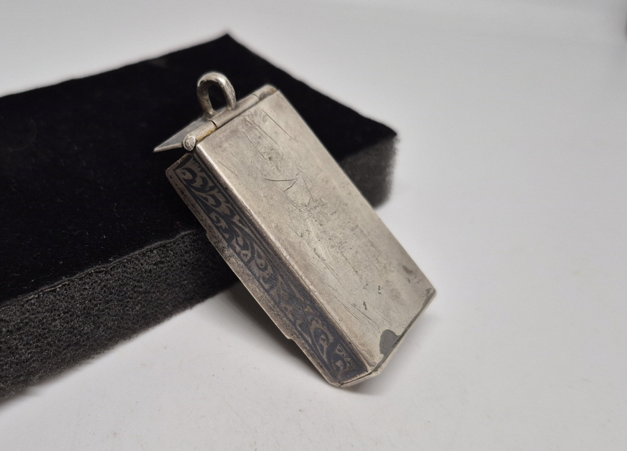 OSMANLI DÖNEMİ SAVAT İŞÇİLİKLİ GÜMÜŞ NADİR TİPTE ÇERKES HAZIRI