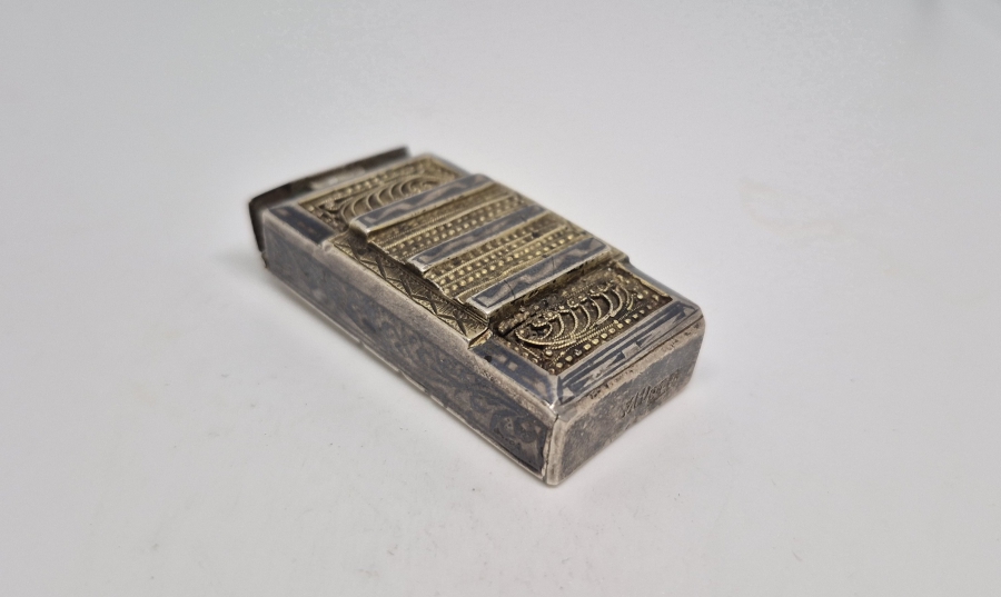 OSMANLI DÖNEMİ SAVAT İŞÇİLİKLİ GÜMÜŞ NADİR TİPTE ÇERKES HAZIRI