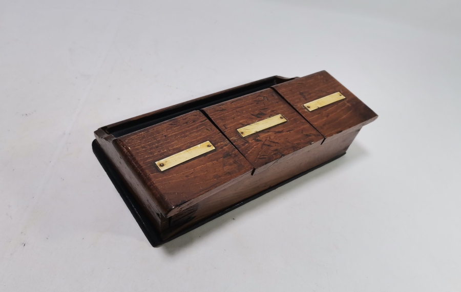 FİLDİŞİ APLİKLİ OSMANLI DÖNEMİ YAZI TAKIMI