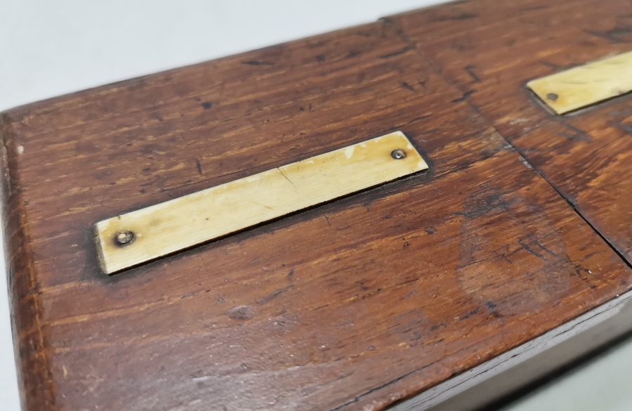 FİLDİŞİ APLİKLİ OSMANLI DÖNEMİ YAZI TAKIMI