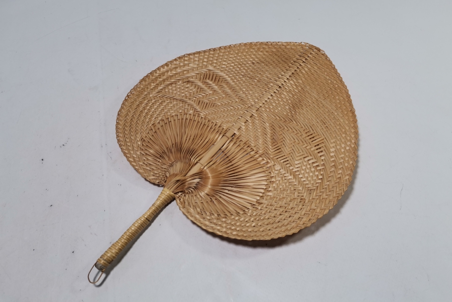 OSMANLI DÖNEMİ HURMA YAPRAĞINDAN YAPILMIŞ YELPAZE