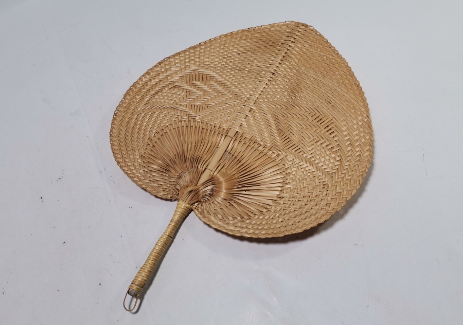 OSMANLI DÖNEMİ HURMA YAPRAĞINDAN YAPILMIŞ YELPAZE