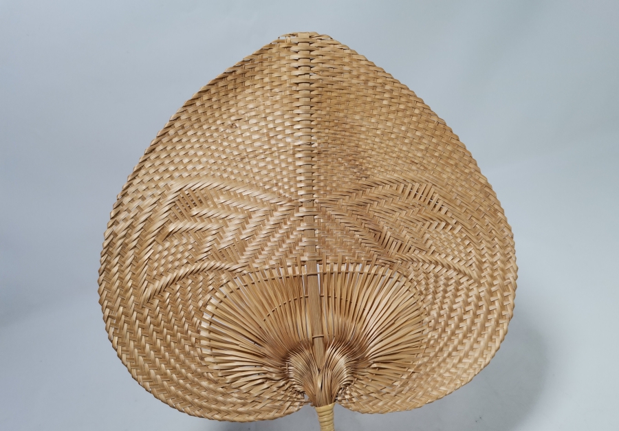 OSMANLI DÖNEMİ HURMA YAPRAĞINDAN YAPILMIŞ YELPAZE