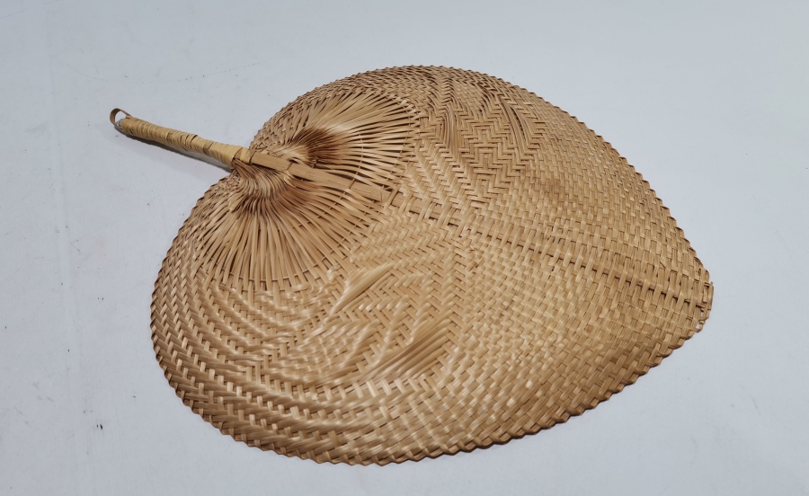 OSMANLI DÖNEMİ HURMA YAPRAĞINDAN YAPILMIŞ YELPAZE