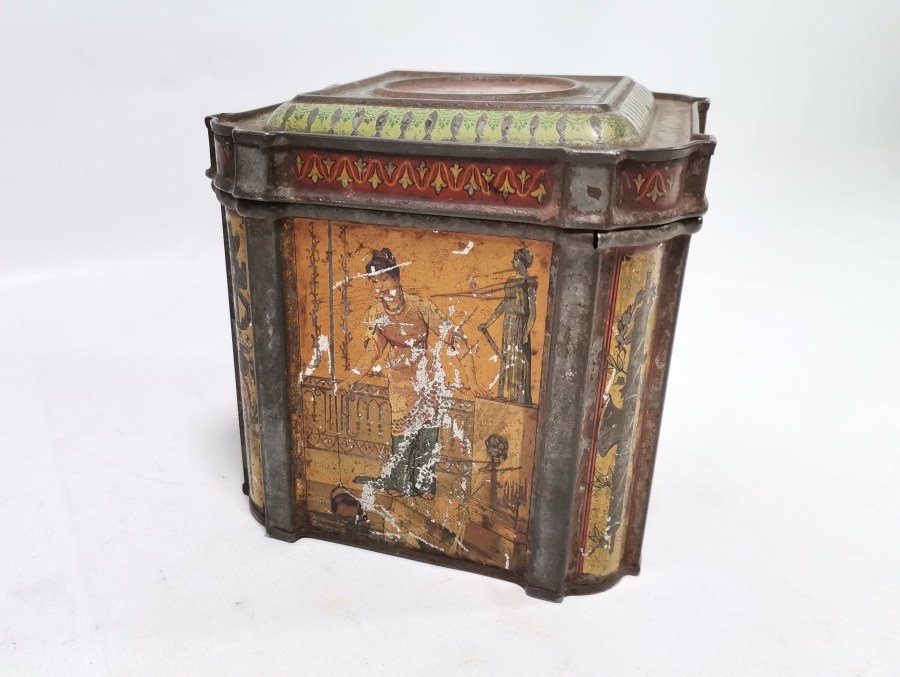 NADİR TİPTE OSMANLI DÖNEMİ ORİJİNAL ETİKETİYLE İNGİLİZ ÇAY KUTUSU