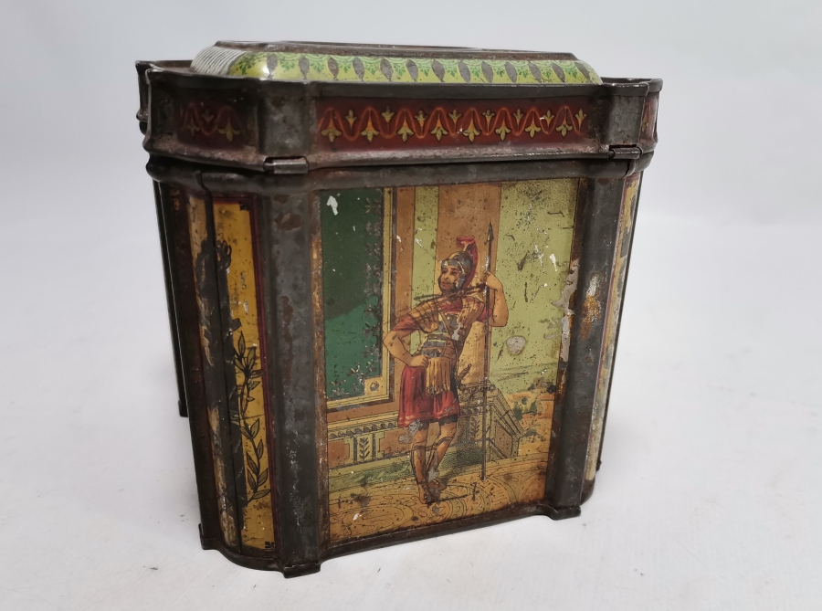 NADİR TİPTE OSMANLI DÖNEMİ ORİJİNAL ETİKETİYLE İNGİLİZ ÇAY KUTUSU