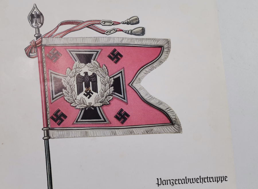 2. DÜNYA SAVAŞI DÖNEMİ TANKSAVAR BİRLİĞİ SANCAĞI GRAVÜRÜ