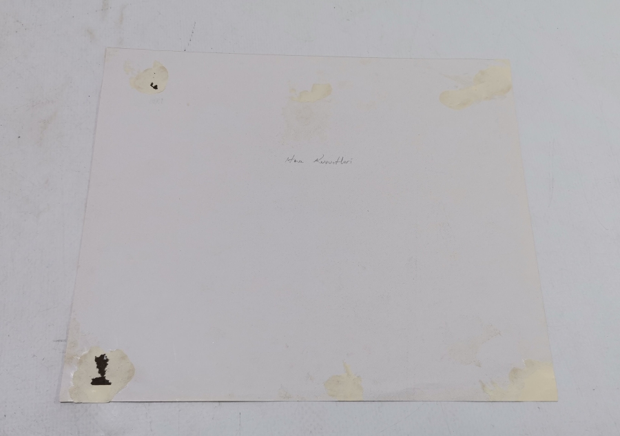 2. DÜNYA SAVAŞI DÖNEMİ HAVACI BİRLİĞİ SANCAĞI RENKLİ GRAVÜRÜ