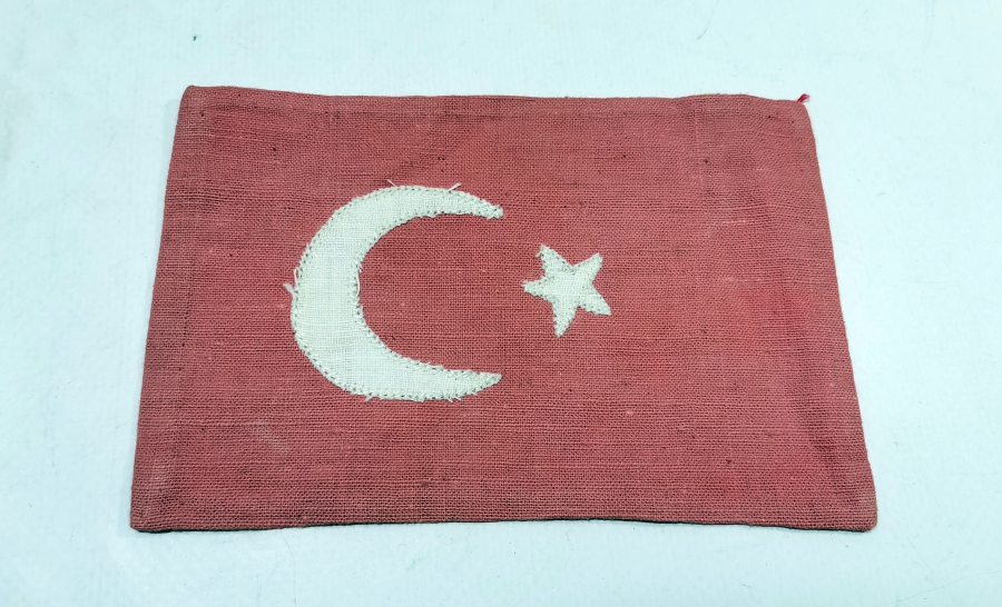 OSMANLI DÖNEMİ ÇOK NADİR GÖĞÜS BAYRAĞI