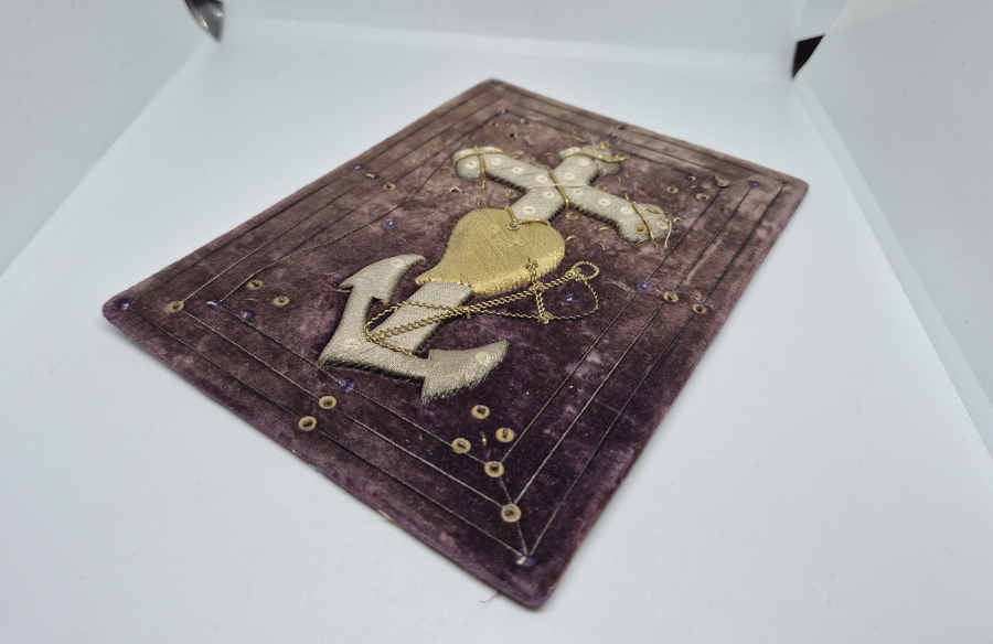 GÜMÜŞ SIRMA İŞÇİLİKLİ VE KADİFE OSMANLI DÖNEMİ NADİR İNCİL KABI