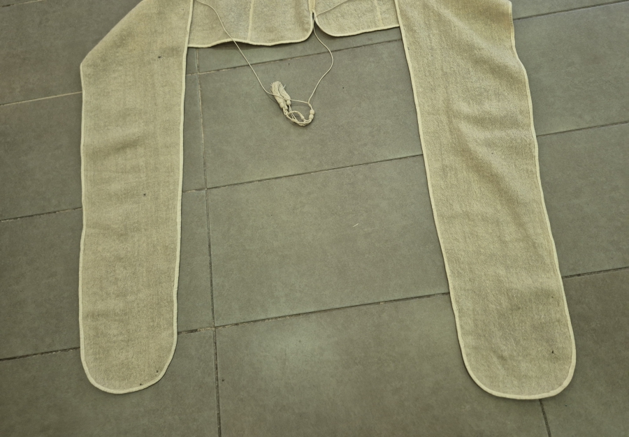 OSMANLI DÖNEMİ EL DOKUMA ÜZERİ AŞİRET FİGÜRLÜ NADİR ÇERKES KIŞLIK BAŞLIK