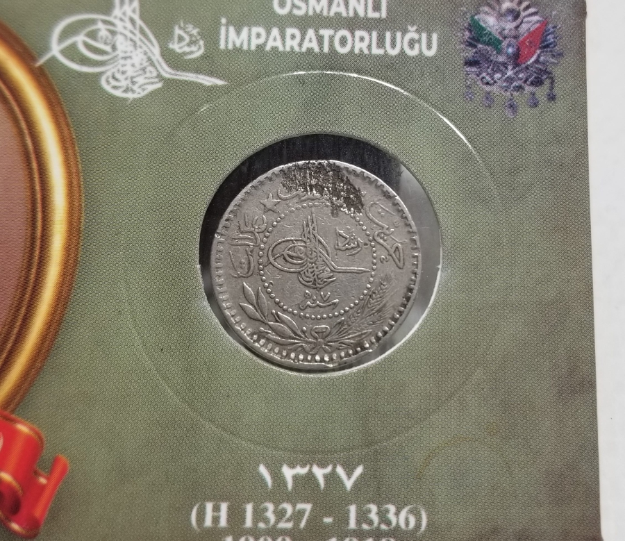 MEHMET REŞAT HAN DÖNEMİ KOLEKSİYONLUK NİKEL 10 PARA