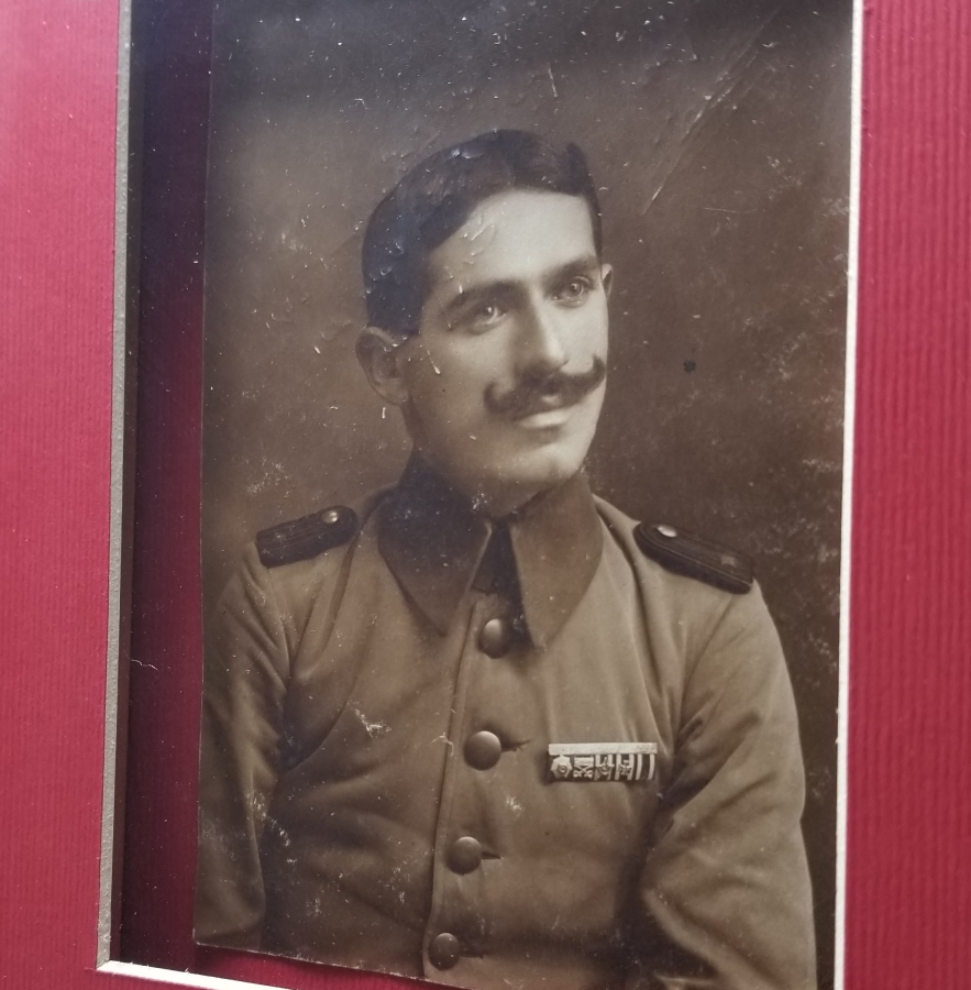 HARP MADALYASI VE TERFİ BERATI İLE 1. DÜNYA SAVAŞI DÖNEMİ SUBAY LOT