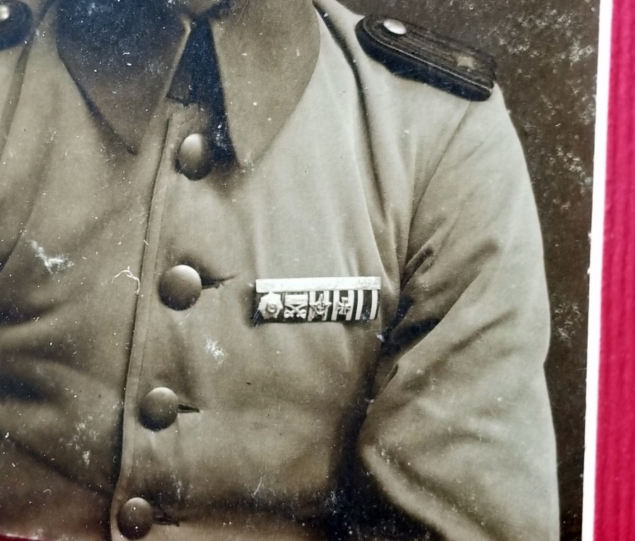 HARP MADALYASI VE TERFİ BERATI İLE 1. DÜNYA SAVAŞI DÖNEMİ SUBAY LOT