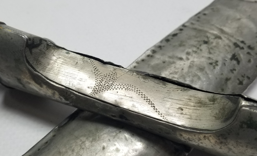 ORİJİNAL KININDA BURSA YAPIMI OSMANLI DÖNEMİ ÇERKES KAMASI