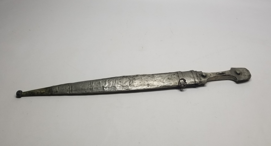 ORİJİNAL KININDA BURSA YAPIMI OSMANLI DÖNEMİ ÇERKES KAMASI