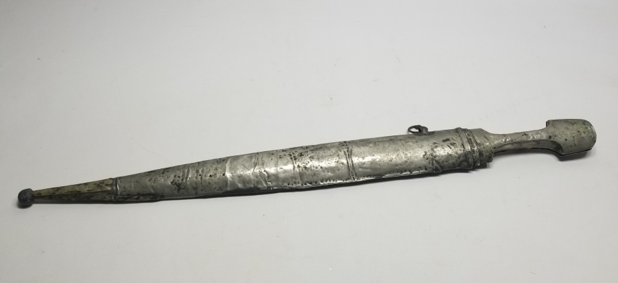 ORİJİNAL KININDA BURSA YAPIMI OSMANLI DÖNEMİ ÇERKES KAMASI