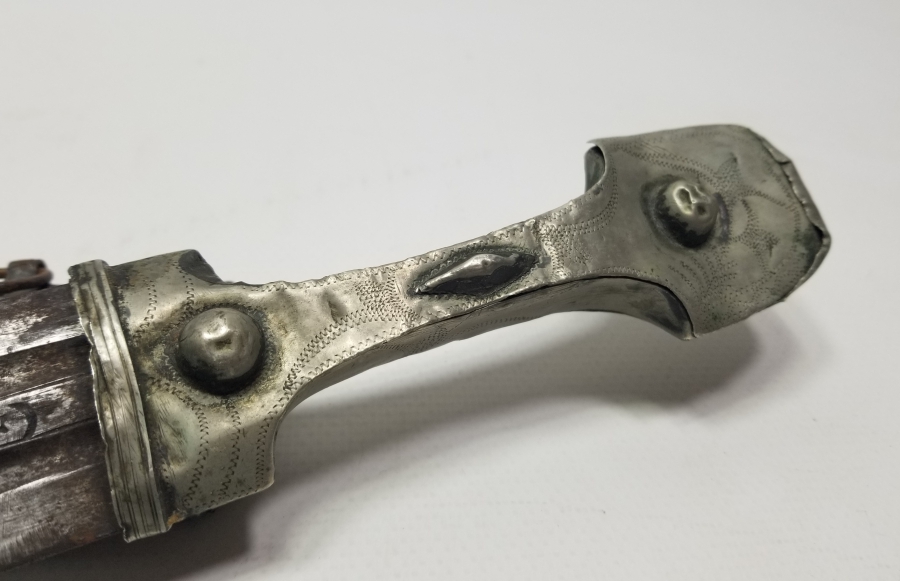 ORİJİNAL KININDA BURSA YAPIMI OSMANLI DÖNEMİ ÇERKES KAMASI