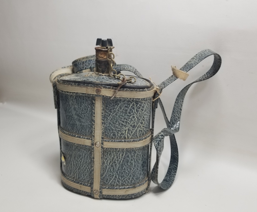 1. DÜNYA SAVAŞI DÖNEMİ ÇOK NADİR FRANSIZ SUBAY MATARASI