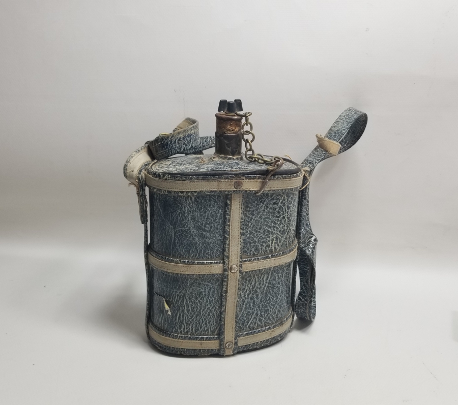 1. DÜNYA SAVAŞI DÖNEMİ ÇOK NADİR FRANSIZ SUBAY MATARASI