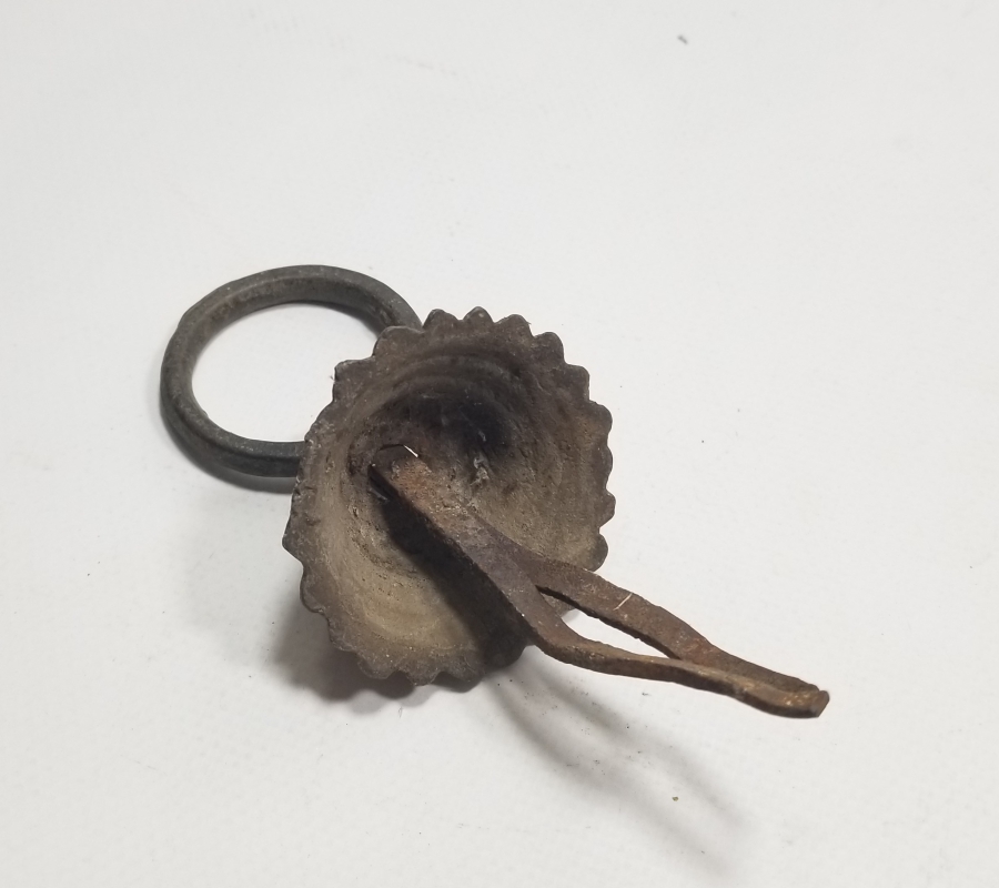 KABARTMA İŞÇİLİKLİ OSMANLI DÖNEMİ BRONZ KAPI TUTMACI