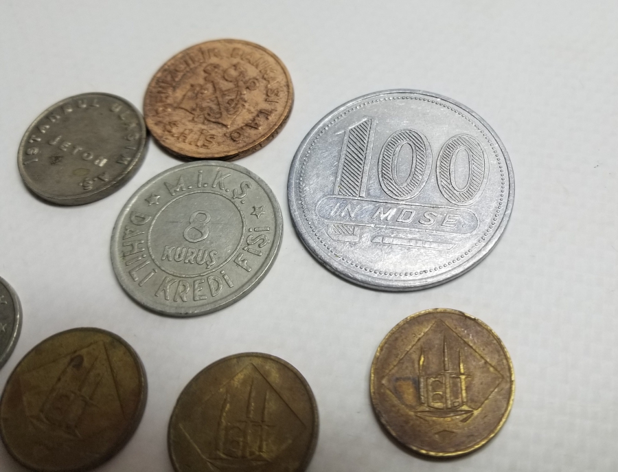 ANTİKA KARIŞIK JETON LOTU