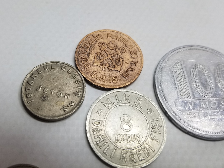 ANTİKA KARIŞIK JETON LOTU