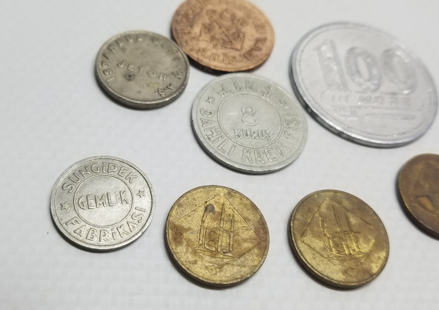 ANTİKA KARIŞIK JETON LOTU