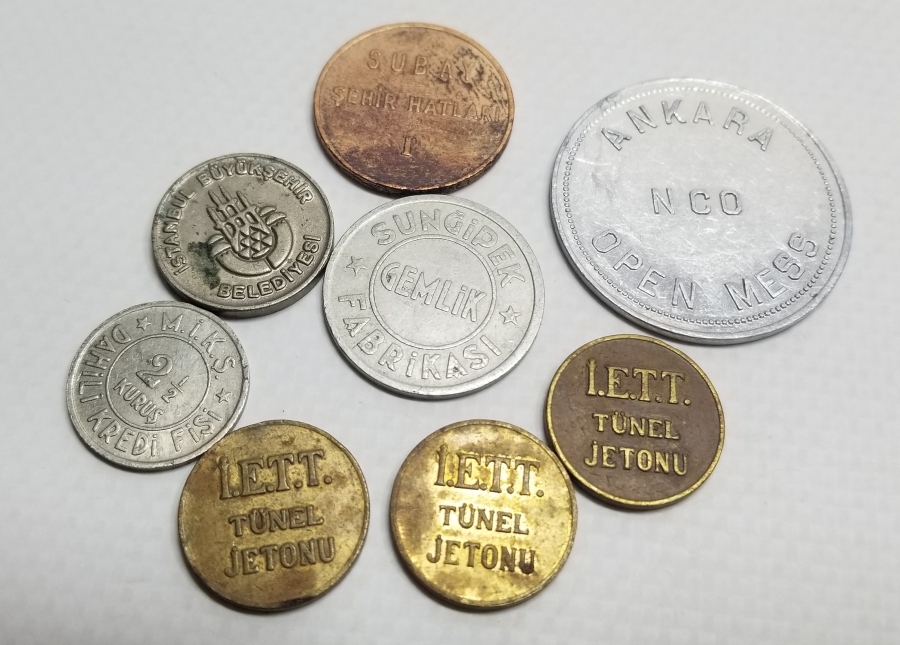 ANTİKA KARIŞIK JETON LOTU