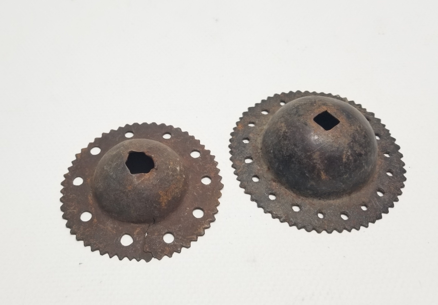 İKİ ADET OSMANLI DÖNEMİ KAPI AYNASI