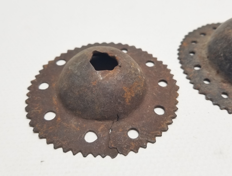 İKİ ADET OSMANLI DÖNEMİ KAPI AYNASI