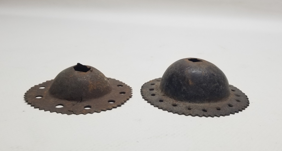 İKİ ADET OSMANLI DÖNEMİ KAPI AYNASI