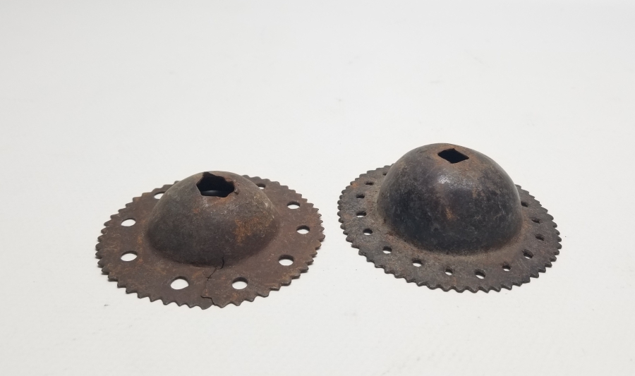 İKİ ADET OSMANLI DÖNEMİ KAPI AYNASI