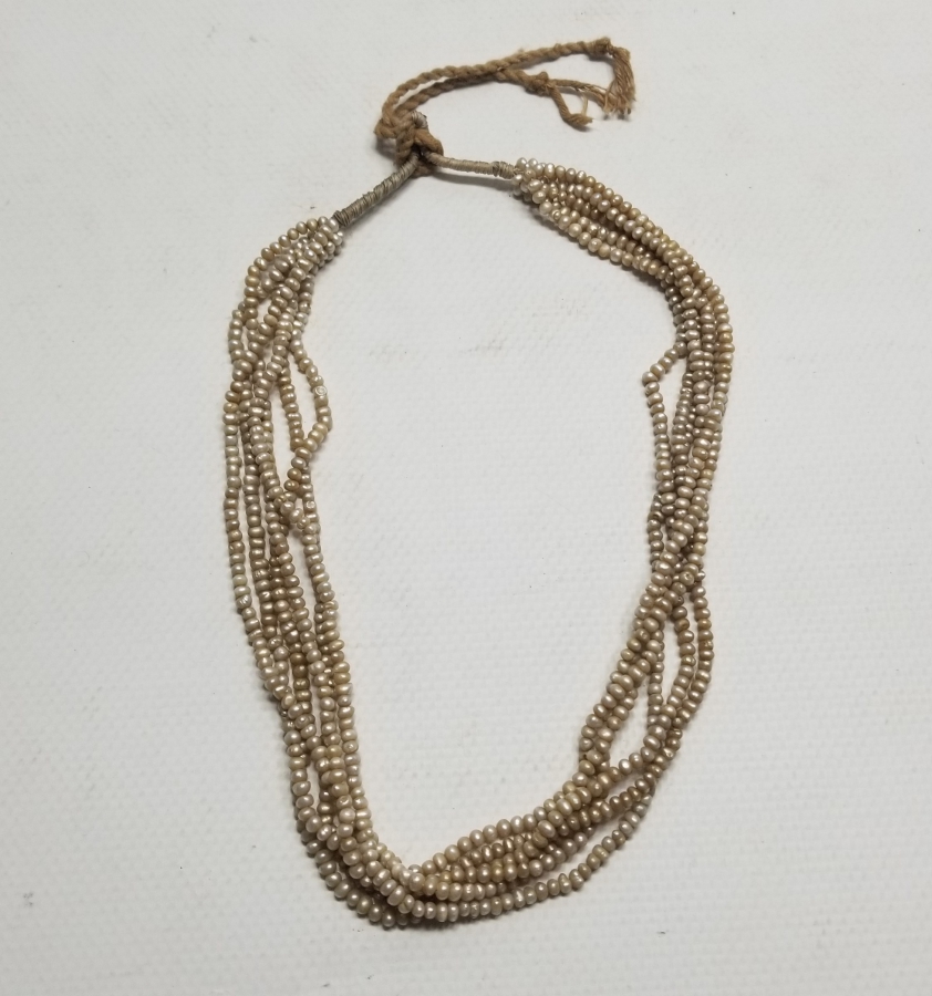 OSMANLI DÖNEMİ BÜYÜK BOY TAM TUR İNCİ GERDANLIK