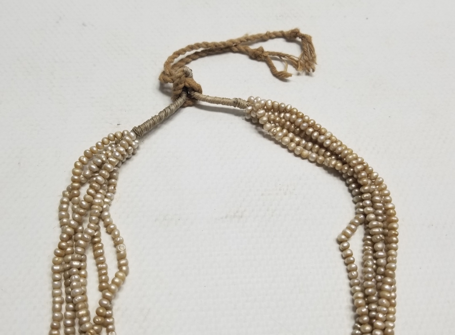 OSMANLI DÖNEMİ BÜYÜK BOY TAM TUR İNCİ GERDANLIK