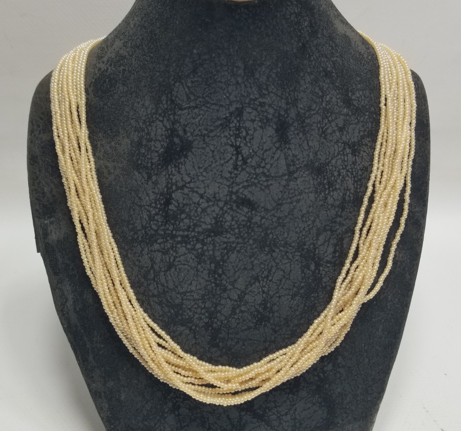 OSMANLI DÖNEMİ İNCİ FORMLU OPAL GERDANLIK