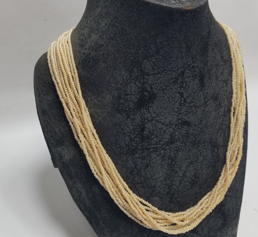 OSMANLI DÖNEMİ İNCİ FORMLU OPAL GERDANLIK