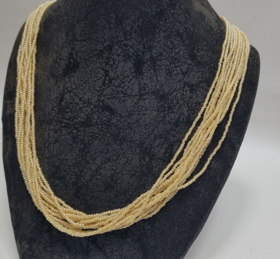 OSMANLI DÖNEMİ İNCİ FORMLU OPAL GERDANLIK