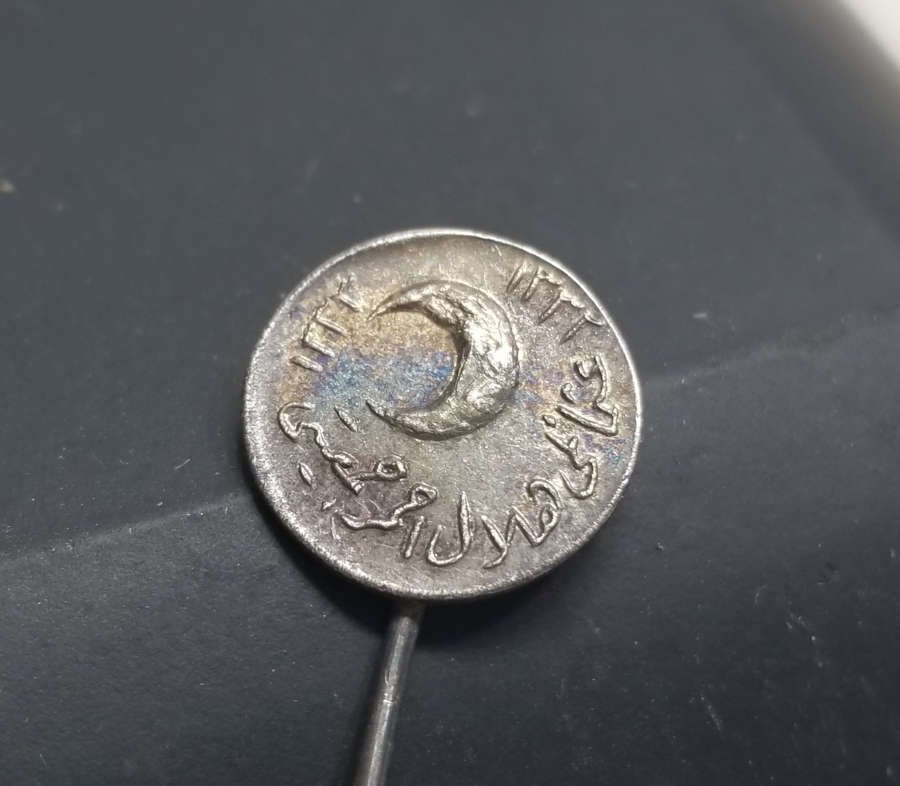 OSMANLI DÖNEMİ ÇOK NADİR HİLAL-İ AHMER ROZET