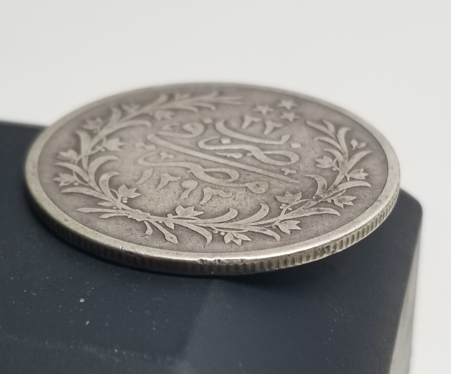 ABDÜLHAMİD HAN DÖNEMİ GÜMÜŞ MISIR 10 KURUŞ