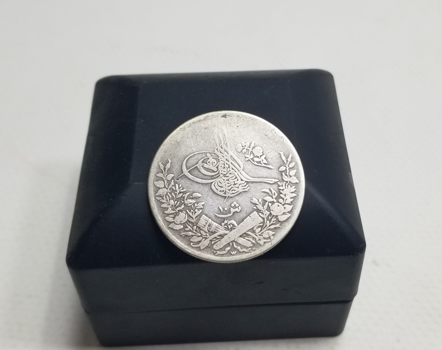 ABDÜLHAMİD HAN DÖNEMİ GÜMÜŞ MISIR 10 KURUŞ