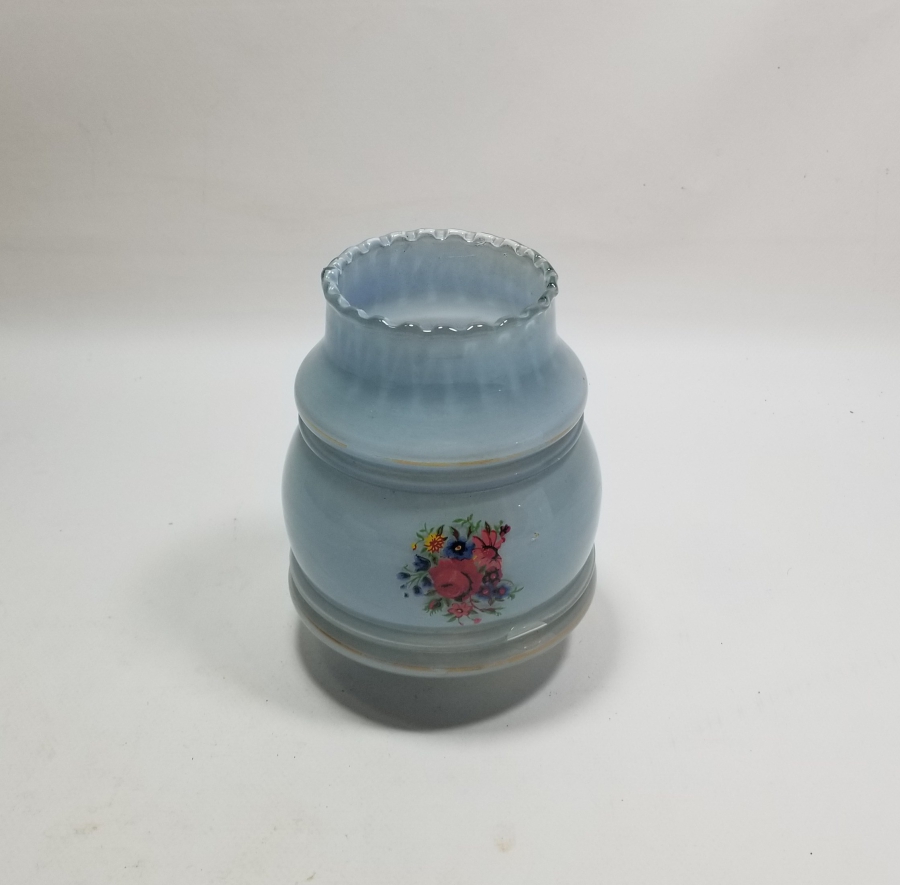 ANTİKA CAM LAMBA TACI